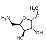 CAS#: 741186-04-9， Methyl 5-amino-5-deoxy-alpha-D-xylofuranoside