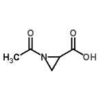CAS#: 741241-17-8， 1-Acetyl-2-aziridinecarboxylic acid