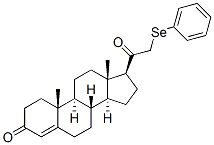 CAS#: 74136-99-5， (8S,9S,10R,13S,14S,17S)-10,13-Dimethyl-17-(2-Phenylselanylacetyl)-1,2,6,7,8,9,11,12,14,15,16,17-Dodecahydrocyclopenta[a]Phenanthren-3-One