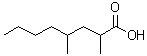 CAS#: 7414-45-1， 2,4-Dimethyloctanoic acid