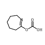 CAS#: 741609-53-0， 3,4,5,6-Tetrahydro-2H-azepin-7-yl hydrogen carbonate
