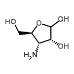 CAS#: 741611-31-4， 3-Amino-3-deoxy-D-ribofuranose