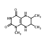 CAS#: 741613-87-6， 1,6,7-Trimethyl-5,6,7,8-tetrahydro-2,4(1H,3H)-pteridinedione