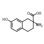 CAS#: 741614-51-7， 2-Amino-7-hydroxy-1,2,3,4-tetrahydro-2-naphthalenecarboxylic acid
