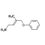 CAS#: 741628-04-6， (2E)-3-Methyl-4-phenoxy-2-buten-1-amine