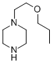 结构式 CAS# 741667-07-2, 1-[2-(1-丙基)-氧乙基]-哌嗪