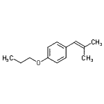 CAS#: 741692-13-7， 1-(2-Methyl-1-propen-1-yl)-4-propoxybenzene