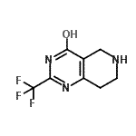 CAS#: 741737-19-9， 2-(Trifluoromethyl)-5,6,7,8-tetrahydropyrido[4,3-d]pyrimidin-4-ol