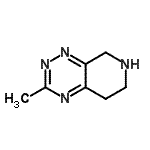 CAS#: 741737-32-6， 3-Methyl-5,6,7,8-tetrahydropyrido[4,3-e][1,2,4]triazine