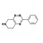 CAS#: 741737-42-8， 3-Phenyl-5,6,7,8-tetrahydropyrido[4,3-e][1,2,4]triazine