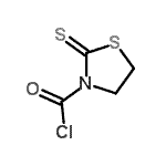 CAS#: 74179-13-8， 2-Thioxo-1,3-thiazolidine-3-carbonyl chloride