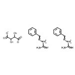 CAS#: 74203-94-4， Bis(2-benzylidene-1-carbamimidoylhydrazinium) tartarate