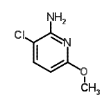 CAS#: 742070-73-1， 3-Chloro-6-methoxy-2-pyridinamine