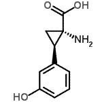 CAS#: 74214-40-7， (1S,2R)-1-Amino-2-(3-hydroxyphenyl)cyclopropanecarboxylic acid