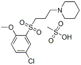CAS#: 74254-82-3， 1-(3-((5-Chloro-2-Methoxyphenyl)Sulfonyl)Propyl)-Piperidine Methanesulfonate