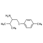 CAS#: 742636-97-1， 3-Methyl-1-(4-methylphenoxy)-2-butanamine