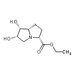 CAS#: 742685-75-2， Ethyl (3R,6S,7R,7aS)-6,7-dihydroxyhexahydro-1H-pyrrolizine-3-carboxylate