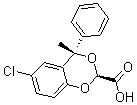 CAS#: 74271-48-0， cis-6-Chloro-4-Methyl-4-Phenyl-4H-1,3-Benzodioxin-2-Carboxylicacid