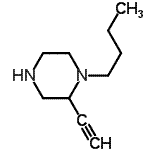 CAS#: 743368-10-7， 1-Butyl-2-ethynylpiperazine