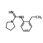 CAS#: 743378-72-5， N-(2-Ethylphenyl)-1-pyrrolidinecarboximidamide