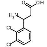 CAS#: 743416-09-3， 3-Amino-3-(2,3-dichlorophenyl)propanoic acid