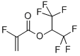 结构式 CAS# 74359-06-1, 2-氟丙烯酸六氟异丙酯