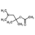 CAS#: 744141-33-1， 1-(Dimethylamino)-2-methyl-2-propanyl acetate