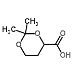 CAS#: 744165-85-3， 2,2-Dimethyl-1,3-dioxane-4-carboxylic acid