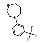 CAS#: 74418-15-8， 1-[3-(trifluoromethyl)phenyl]-1,4-diazepane