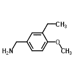 CAS#: 744185-65-7， 1-(3-Ethyl-4-methoxyphenyl)methanamine