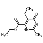 CAS 登录号：744253-35-8， 乙基5-乙基-2-甲基-6-氧代-1,6-二氢-4-嘧啶羧酸酯