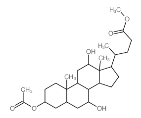CAS#: 7443-91-6， 3alpha-Acetyloxy-7alpha,12alpha-Dihydroxy-5beta-Cholan-24-Oic Acid Methyl Ester