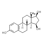 CAS#: 7445-96-7， (15beta,17beta)-Estra-1,3,5(10)-triene-3,15,17-triol