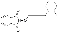CAS#: 74484-67-6， 2-[4-(2-Methylpiperidin-1-Yl)But-2-Ynoxy]Isoindole-1,3-Dione