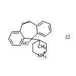 CAS#: 74499-08-4， 4-(5-Hydroxy-5H-dibenzo[a,d][7]annulen-5-yl)-4-methylpiperidinium chloride