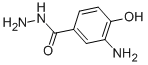 structure of CAS# 7450-57-9, 3-Amino-4-Hydroxybenzoic Acid;3-Amino-4-Hydroxy-Benzohydrazide;Zinc00156093;3-Amino-4-Hydroxy Benzoic Acid Hydrazide