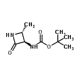 CAS#: 745074-60-6， 2-Methyl-2-propanyl [(2R,3R)-2-methyl-4-oxo-3-azetidinyl]carbamate