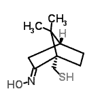 CAS#: 745801-34-7， [(1S,2E,4R)-2-(Hydroxyimino)-7,7-dimethylbicyclo[2.2.1]hept-1-yl]methanethiol