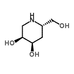 CAS#: 745809-17-0， (3S,4R,6S)-6-(Hydroxymethyl)-3,4-piperidinediol