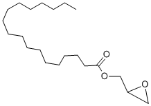 structure of CAS# 7460-84-6, Stearic Acid Glycidyl Ester;Octadecanoic Acid 2-Oxiranylmethyl Ester;Stearic Acid Glycidyl Ester;2,3-Epoxy-1-Propanol Stearate