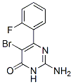 CAS#: 74602-56-5， 2-Amino-5-Bromo-6-(2-Fluorophenyl)-1H-Pyrimidin-4-One