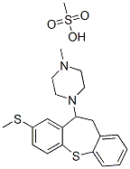 结构式 CAS# 74611-28-2, Methiothepin Mesylate Serotinin 5-HT(1) ANT
