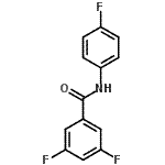 CAS#: 746612-12-4， 3,5-Difluoro-N-(4-fluorophenyl)benzamide