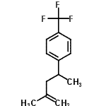 CAS#: 74672-14-3， 1-(4-Methyl-4-penten-2-yl)-4-(trifluoromethyl)benzene