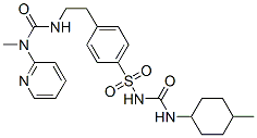 CAS#: 74680-07-2， 1-Methyl-3-[2-[4-[(4-Methylcyclohexyl)Carbamoylsulfamoyl]Phenyl]Ethyl]-1-Pyridin-2-Ylurea