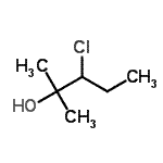 CAS#: 74685-49-7， 3-Chloro-2-methyl-2-pentanol
