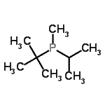 CAS#: 74685-89-5， Isopropyl(methyl)(2-methyl-2-propanyl)phosphine