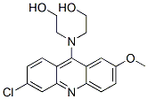 CAS#: 7469-87-6， 2-[(6-Chloro-2-Methoxy-Acridin-9-Yl)-(2-Hydroxyethyl)Amino]Ethanol