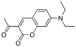 structure of CAS# 74696-96-1, 3-Acetyl-7-Diethylaminochromen-2-One;3-Acetyl-7-Diethylamino-Chromen-2-One;3-Acetyl-7-Diethylamino-2-Chromenone;3-Acetyl-7-Diethylamino-Coumarin