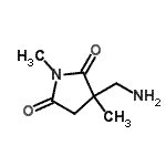 CAS#: 747364-86-9， 3-(Aminomethyl)-1,3-dimethyl-2,5-pyrrolidinedione